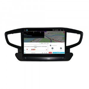 Navigatie dedicata cu Android Hyundai Ioniq (AE) 2016 - 2022, 4GB RAM, Radio GPS Dual Zone, Display 2K QLED 9.5" Touchscreen, Internet Wi-Fi si slot SIM 4G, Bluetooth, MirrorLink, USB, Waze 112222