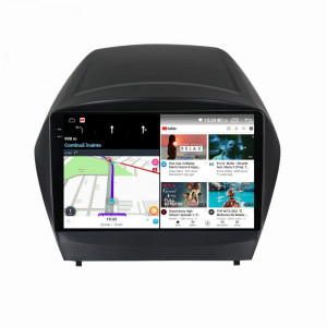 Navigatie dedicata cu Android Hyundai ix35 2009 - 2015, 4GB RAM, Radio GPS Dual Zone, Display 2K QLED 9.5" Touchscreen, Internet Wi-Fi si slot SIM 4G, Bluetooth, MirrorLink, USB, Waze 108542