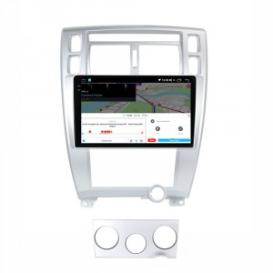 Navigatie dedicata cu Android Hyundai Tucson 2004 - 2011, 4GB RAM, Radio GPS Dual Zone, Display 2K QLED 10.36" Touchscreen, Internet Wi-Fi si slot SIM 4G, Bluetooth, MirrorLink, USB, Waze 111812