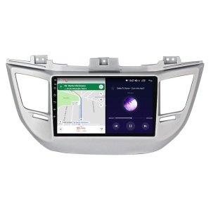 Navigatie dedicata cu Android Hyundai Tucson 2015 - 2018, 4GB RAM, Radio GPS Dual Zone, Display HD QLED 9" Touchscreen, Internet Wi-Fi si slot SIM 4G, Bluetooth, MirrorLink, USB 100289592