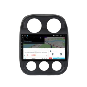Navigatie dedicata cu Android Jeep Compass I 2011 - 2016, 4GB RAM, Radio GPS Dual Zone, Display HD IPS 10" Touchscreen, Internet Wi-Fi, Bluetooth, MirrorLink, USB - Img 8