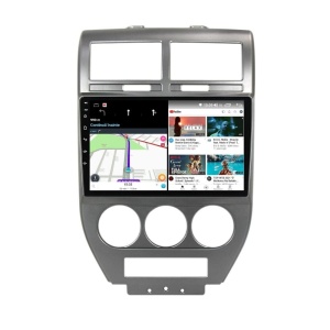 Navigatie dedicata cu Android Jeep Patriot I 2006 - 2010, 4GB RAM, Radio GPS Dual Zone, Display HD QLED 10" Touchscreen, Internet Wi-Fi si slot SIM 4G, Bluetooth, MirrorLink, USB 100268802