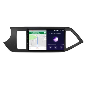 Navigatie dedicata cu Android Kia Picanto II 2011 - 2017, 2GB RAM, Radio GPS Dual Zone, Display HD QLED 9" Touchscreen, Internet Wi-Fi si slot SIM 4G, Bluetooth, MirrorLink, USB 100273122
