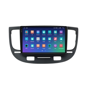 Navigatie dedicata cu Android Kia Rio II 2005 - 2011, 4GB RAM, Radio GPS Dual Zone, Display 2K QLED 9.5" Touchscreen, Internet Wi-Fi si slot SIM 4G, Bluetooth, MirrorLink, USB 100006332