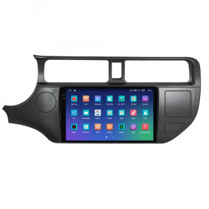 Navigatie dedicata cu Android Kia Rio III 2011 - 2014, 4GB RAM, Radio GPS Dual Zone, Display 2K QLED 9.5" Touchscreen, Internet Wi-Fi si slot SIM 4G, Bluetooth, MirrorLink, USB, Waze 109722