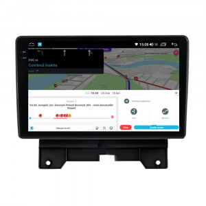 Navigatie dedicata cu Android Land Rover Range Rover Sport I 2009 - 2013, 8GB RAM, Radio GPS Dual Zone, Display 2K QLED 9.5" Touchscreen, Internet Wi-Fi si slot SIM 4G, Bluetooth, MirrorLink, USB, Waze 112832