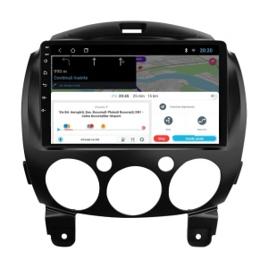Navigatie dedicata cu Android Mazda 2 2007 - 2014, 1GB RAM, Radio GPS Dual Zone, Display HD IPS 9" Touchscreen, Internet Wi-Fi, Bluetooth, MirrorLink, USB 100509072