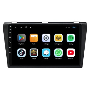 Navigatie dedicata cu Android Mazda 3 2003 - 2009, 1GB RAM, Radio GPS Dual Zone, Display HD IPS 9" Touchscreen, Internet Wi-Fi, Bluetooth, MirrorLink, USB 100479552