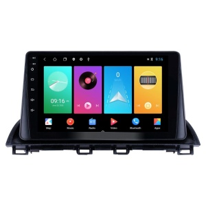 Navigatie dedicata cu Android Mazda 3 2013 - 2019, 1GB RAM, Radio GPS Dual Zone, Display HD IPS 9" Touchscreen, Internet Wi-Fi, Bluetooth, MirrorLink, USB