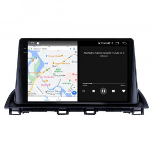 Navigatie dedicata cu Android Mazda 3 2013 - 2019, 4GB RAM, Radio GPS Dual Zone, Display 2K QLED 9.5" Touchscreen, Internet Wi-Fi si slot SIM 4G, Bluetooth, MirrorLink, USB, Waze 104022
