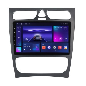 Navigatie dedicata cu Android Mercedes C-Class W203 2000 - 2004, 4GB RAM, Radio GPS Dual Zone, Display HD IPS 9" Touchscreen, Internet Wi-Fi, Bluetooth, MirrorLink, USB