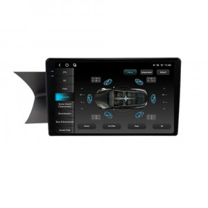 Navigatie dedicata cu Android Mercedes C-Class W204 2011 - 2014, 12GB RAM, Radio GPS Dual Zone, Display 2K QLED 9.5" Touchscreen, Internet Wi-Fi si slot SIM 4G, Bluetooth, MirrorLink, USB, Waze 98912
