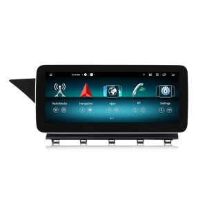 Navigatie dedicata cu Android Mercedes GLK X204 2008 - 2012 cu navigatie NTG 4, 6GB RAM, Radio GPS Dual Zone, Display QLED 12.3" Touchscreen, Internet Wi-Fi si slot SIM 4G, Bluetooth, MirrorLink, USB