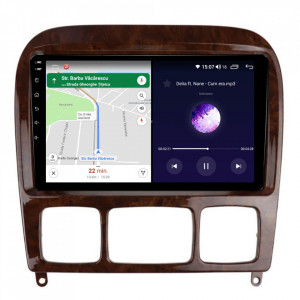 Navigatie dedicata cu Android Mercedes S-Class W220 1998 - 2005, 8GB 42642