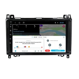 Navigatie dedicata cu Android Mercedes Sprinter 2006 - 2018, 1GB RAM, Radio GPS Dual Zone, Display HD IPS 9" Touchscreen, Internet Wi-Fi, Bluetooth, MirrorLink, USB 100509162