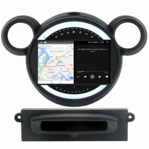 Navigatie dedicata cu Android Mini Countryman / Paceman (R60, R61) 2010 - 2017, 8GB RAM, Radio GPS Dual Zone, Display 2K QLED 9.5" Touchscreen, Internet Wi-Fi si slot SIM 4G, Bluetooth, MirrorLink, USB, Waze 107072