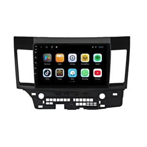 Navigatie dedicata cu Android Mitsubishi Lancer dupa 2007, 2GB RAM, Radio GPS Dual Zone, Display HD QLED 10" Touchscreen, Internet Wi-Fi si slot SIM 4G, Bluetooth, MirrorLink, USB 100272372