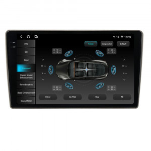 Navigatie dedicata cu Android Nissan Tiida 2004 - 2013, 12GB RAM, Radio GPS Dual Zone, Display 2K QLED 9.5" Touchscreen, Internet Wi-Fi si slot SIM 4G, Bluetooth, MirrorLink, USB, Waze 98612