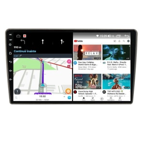 Navigatie dedicata cu Android Nissan Tiida 2004 - 2013, 4GB RAM, Radio GPS Dual Zone, Display HD IPS 9" Touchscreen, Internet Wi-Fi, Bluetooth, MirrorLink, USB - Img 6