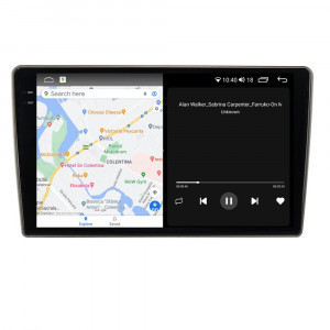 Navigatie dedicata cu Android Nissan Tiida 2004 - 2013, 8GB RAM, Radio GPS Dual Zone, Display 2K QLED 9.5" Touchscreen, Internet Wi-Fi si slot SIM 4G, Bluetooth, MirrorLink, USB, Waze 107472