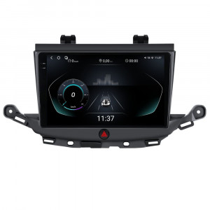 Navigatie dedicata cu Android Opel Astra K 2015 - 2021 sedan, 12GB RAM, Radio GPS Dual Zone, Display 2K QLED 9.5" Touchscreen, Internet Wi-Fi si slot SIM 4G, Bluetooth, MirrorLink, USB, Waze 96852