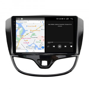 Navigatie dedicata cu Android Opel Karl 2015 - 2019, 8GB RAM, Radio GPS Dual Zone, Display 2K QLED 9.5" Touchscreen, Internet Wi-Fi si slot SIM 4G, Bluetooth, MirrorLink, USB, Waze 108052