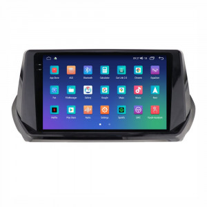 Navigatie dedicata cu Android Peugeot 2008 II dupa 2019, 8GB RAM, Radio GPS Dual Zone, Display 2K QLED 9.5" Touchscreen, Internet Wi-Fi si slot SIM 4G, Bluetooth, MirrorLink, USB, Waze 111542