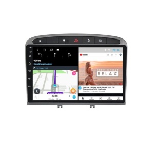 Navigatie dedicata cu Android Peugeot 308 I 2007 - 2013, 1GB RAM, Radio GPS Dual Zone, Display HD IPS 9" Touchscreen, Internet Wi-Fi, Bluetooth, MirrorLink, USB 100509492