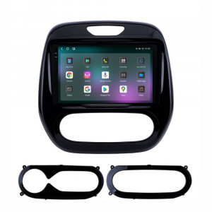 Navigatie dedicata cu Android Renault Captur I 2013 - 2020, 12GB RAM, Radio GPS Dual Zone, Display 2K QLED 9.5" Touchscreen, Internet Wi-Fi si slot SIM 4G, Bluetooth, MirrorLink, USB, Waze 96032