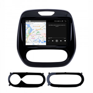 Navigatie dedicata cu Android Renault Captur I 2013 - 2020, 4GB RAM, Radio GPS Dual Zone, Display 2K QLED 9.5" Touchscreen, Internet Wi-Fi si slot SIM 4G, Bluetooth, MirrorLink, USB, Waze 104312