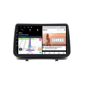 Navigatie dedicata cu Android Renault Clio III 2005 - 2012, 1GB RAM, Radio GPS Dual Zone, Display HD IPS 9" Touchscreen, Internet Wi-Fi, Bluetooth, MirrorLink, USB 100515102