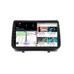 Navigatie dedicata cu Android Renault Clio III 2005 - 2012, 4GB RAM, Radio GPS Dual Zone, Display HD IPS 9" Touchscreen, Internet Wi-Fi, Bluetooth, MirrorLink, USB - Img 6