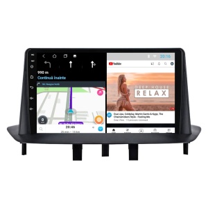 Navigatie dedicata cu Android Renault Megane III 2009 - 2016, 2GB RAM, Radio GPS Dual Zone, Display HD IPS 9" Touchscreen, Internet Wi-Fi, Bluetooth, MirrorLink, USB 100511022