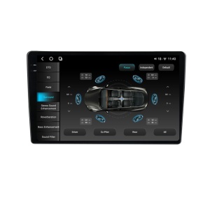 Navigatie dedicata cu Android SAAB 9-3 2007 - 2011, 12GB RAM, Radio GPS Dual Zone, Display 2K QLED 9.5" Touchscreen, Internet Wi-Fi si slot SIM 4G, Bluetooth, MirrorLink, USB 100046362