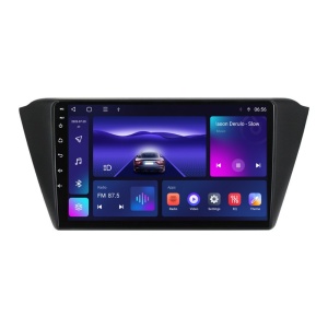 Navigatie dedicata cu Android Skoda Fabia III 2014 - 2021, 2GB RAM, Radio GPS Dual Zone, Display HD QLED 9" Touchscreen, Internet Wi-Fi si slot SIM 4G, Bluetooth, MirrorLink, USB 100257642