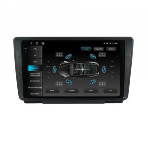 Navigatie dedicata cu Android Skoda Octavia II 2004 - 2013, 12GB RAM, Radio GPS Dual Zone, Display 2K QLED 9.5" Touchscreen, Internet Wi-Fi si slot SIM 4G, Bluetooth, MirrorLink, USB, Waze 98342