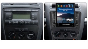 Navigatie dedicata cu Android Skoda Octavia II 2004 - 2013, negru, 2GB RAM, Radio GPS Dual Zone, Touchscreen IPS 9.7" HD tip Tesla, Internet Wi-Fi, Bluetooth, MirrorLink, USB 100486992