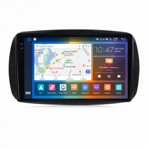 Navigatie dedicata cu Android Smart Forfour dupa 2014, 8GB RAM, Radio GPS Dual Zone, Display 2K QLED 9.5" Touchscreen, Internet Wi-Fi si slot SIM 4G, Bluetooth, MirrorLink, USB, Waze 107112