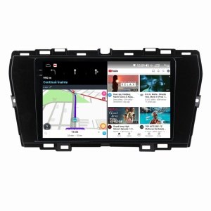 Navigatie dedicata cu Android Ssangyong Korando dupa 2019, 8GB RAM, Radio GPS Dual Zone, Display 2K QLED 9.5" Touchscreen, Internet Wi-Fi si slot SIM 4G, Bluetooth, MirrorLink, USB 100011762