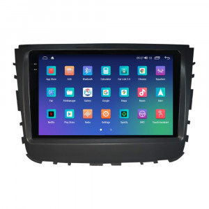 Navigatie dedicata cu Android Ssangyong Musso dupa 2018, 8GB RAM, Radio GPS Dual Zone, Display 2K QLED 9.5" Touchscreen, Internet Wi-Fi si slot SIM 4G, Bluetooth, MirrorLink, USB, Waze 111742