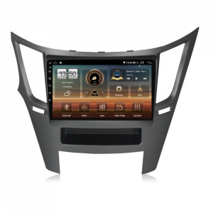 Navigatie dedicata cu Android Subaru Outback / Legacy 2009 - 2014, 6GB RAM, Radio GPS Dual Zone, Display HD QLED 9" Touchscreen, Internet Wi-Fi si slot SIM 4G, Bluetooth, MirrorLink, USB