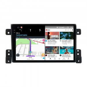 Navigatie dedicata cu Android Suzuki Grand Vitara 2005 - 2015, 8GB RAM, Radio GPS Dual Zone, Display 2K QLED 9.5" Touchscreen, Internet Wi-Fi si slot SIM 4G, Bluetooth, MirrorLink, USB, Waze 110442