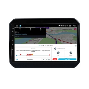 Navigatie dedicata cu Android Suzuki Ignis III dupa 2016, 4GB RAM, Radio GPS Dual Zone, Display HD IPS 9" Touchscreen, Internet Wi-Fi, Bluetooth, MirrorLink, USB - Img 8
