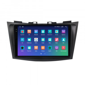 Navigatie dedicata cu Android Suzuki Swift IV 2010 - 2017, 8GB RAM, Radio GPS Dual Zone, Display 2K QLED 9.5" Touchscreen, Internet Wi-Fi si slot SIM 4G, Bluetooth, MirrorLink, USB, Waze 110762