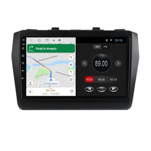 Navigatie dedicata cu Android Suzuki Swift V dupa 2017, 1GB RAM, Radio GPS Dual Zone, Display HD IPS 9" Touchscreen, Internet Wi-Fi, Bluetooth, MirrorLink, USB 100512192