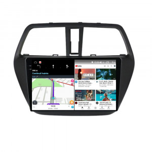 Navigatie dedicata cu Android Suzuki SX4 S-Cross dupa 2013, 12GB RAM, Radio GPS Dual Zone, Display 2K QLED 9.5" Touchscreen, Internet Wi-Fi si slot SIM 4G, Bluetooth, MirrorLink, USB, Waze 99482