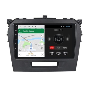 Navigatie dedicata cu Android Suzuki Vitara dupa 2015, 2GB RAM, Radio GPS Dual Zone, Display HD IPS 9" Touchscreen, Internet Wi-Fi, Bluetooth, MirrorLink, USB 100530822