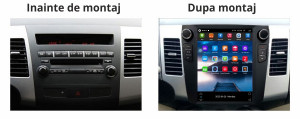 Navigatie dedicata cu Android tip tesla Mitsubishi Outlander II 2006 - 2012, 1GB 88082