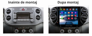Navigatie dedicata cu Android tip tesla VW Tiguan I 2007 - 2012, 1GB 88102