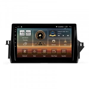 Navigatie dedicata cu Android Toyota Camry 2021 - 2024, 6GB RAM, Radio GPS Dual Zone, Display HD QLED 10" Touchscreen, Internet Wi-Fi si slot SIM 4G, Bluetooth, MirrorLink, USB